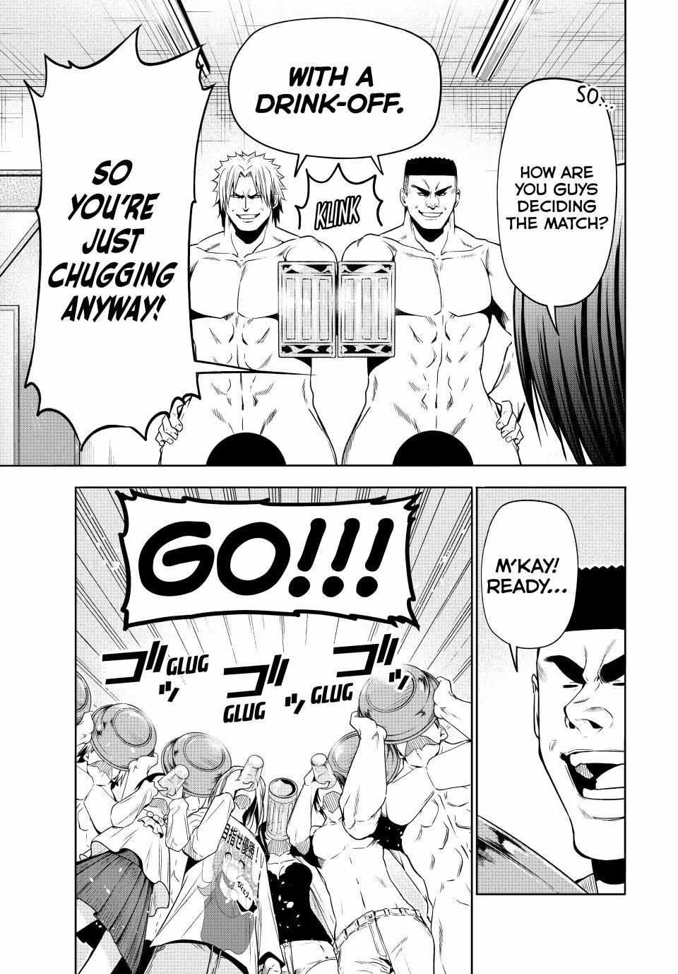 Grand Blue Chapter 95 page 21 - 