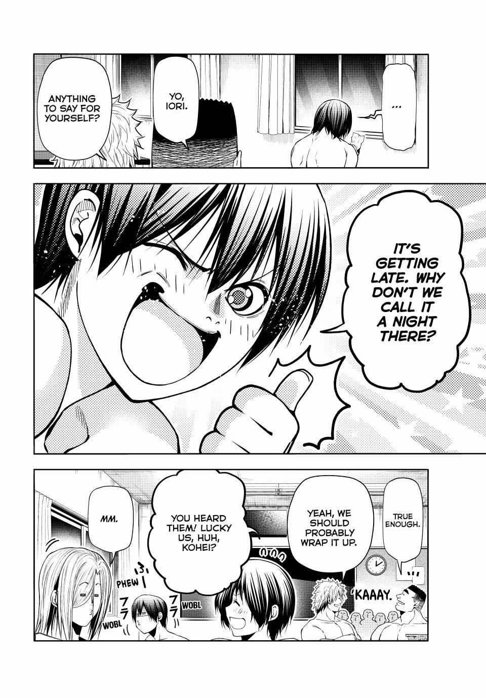 Grand Blue Chapter 95 page 34 - 