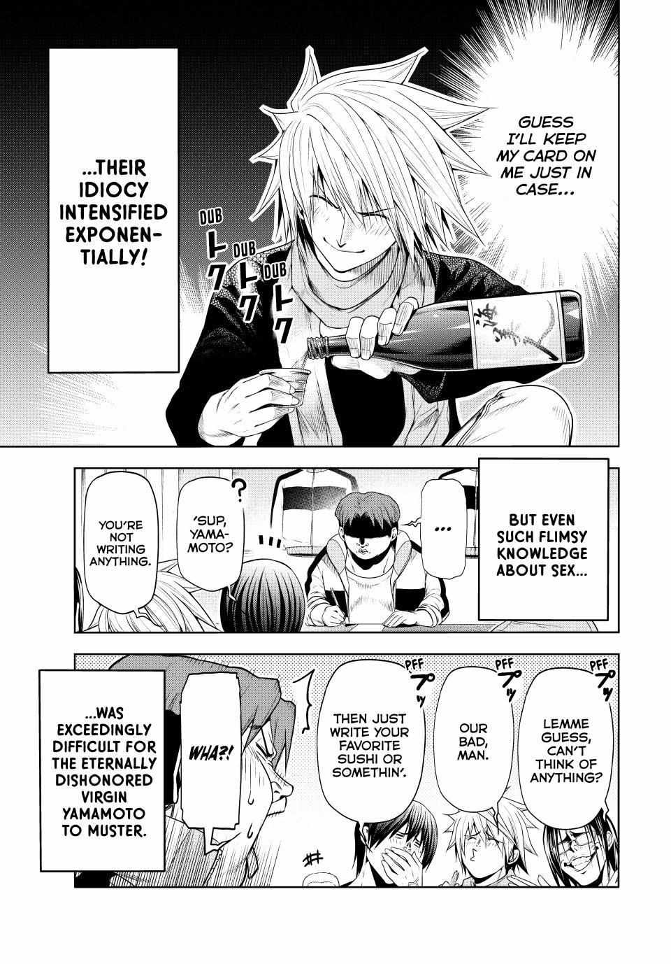 Grand Blue Chapter 96 page 21 - 