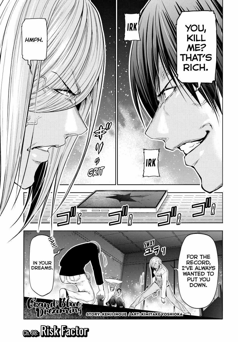 Grand Blue Chapter 98 page 2 - 