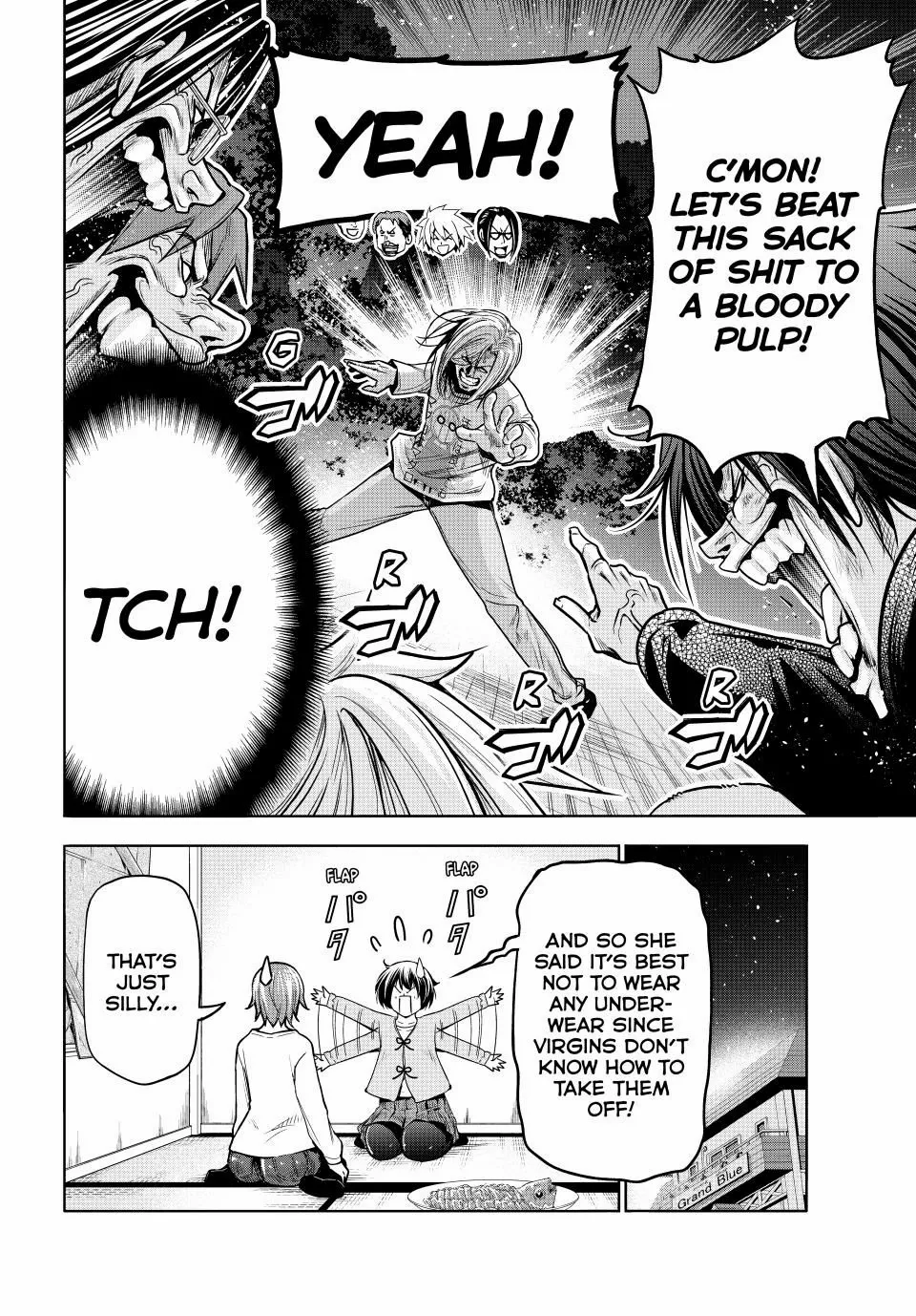 Grand Blue Chapter 98 page 14 - 