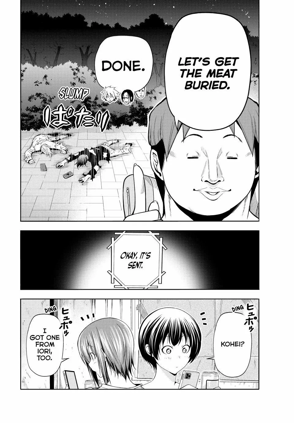 Grand Blue Chapter 98 page 35 - 
