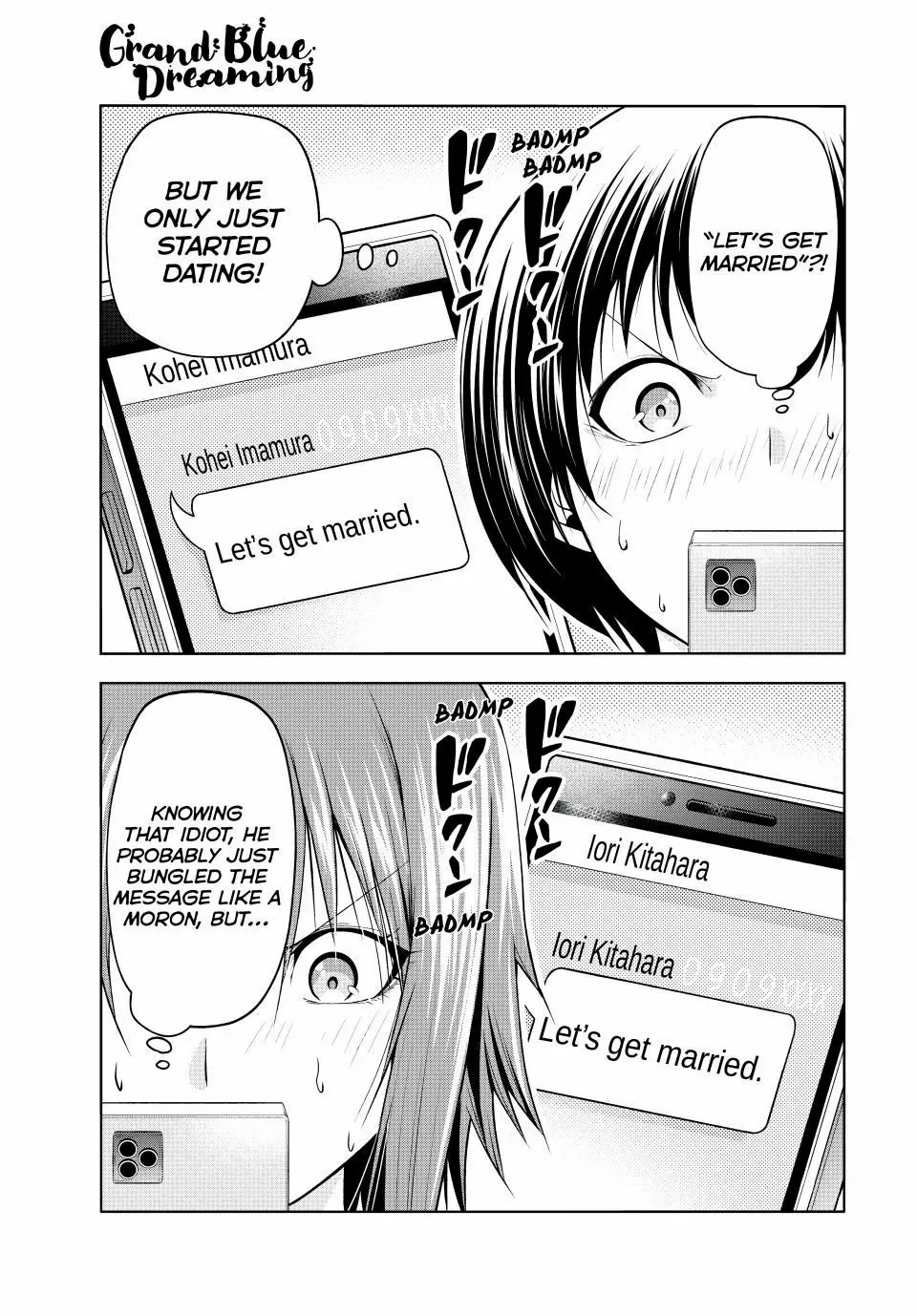 Grand Blue Chapter 99 page 1 - 