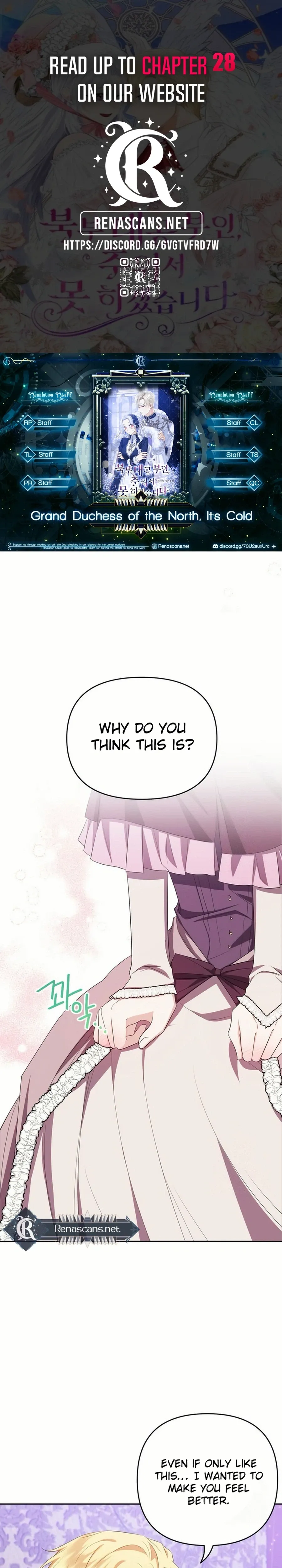 Grand Duke, I Can’t Do It Because It’s Too Cold in The North Chapter 22 page 1 - 