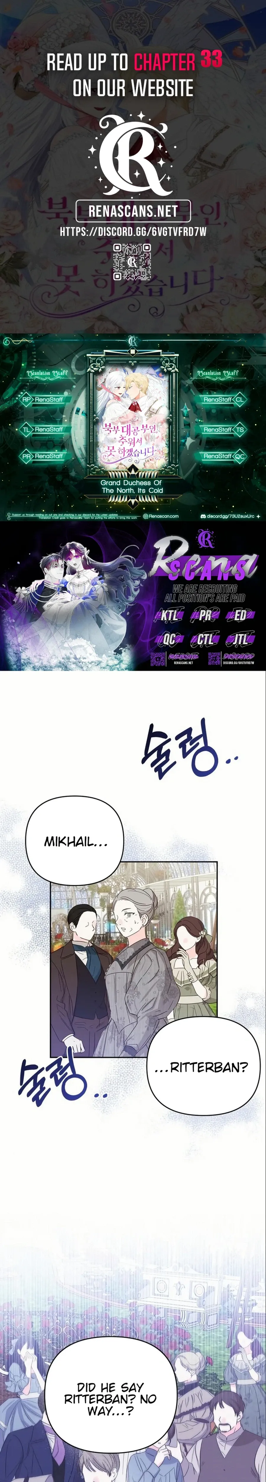 Grand Duke, I Can’t Do It Because It’s Too Cold in The North Chapter 27 page 2 - 