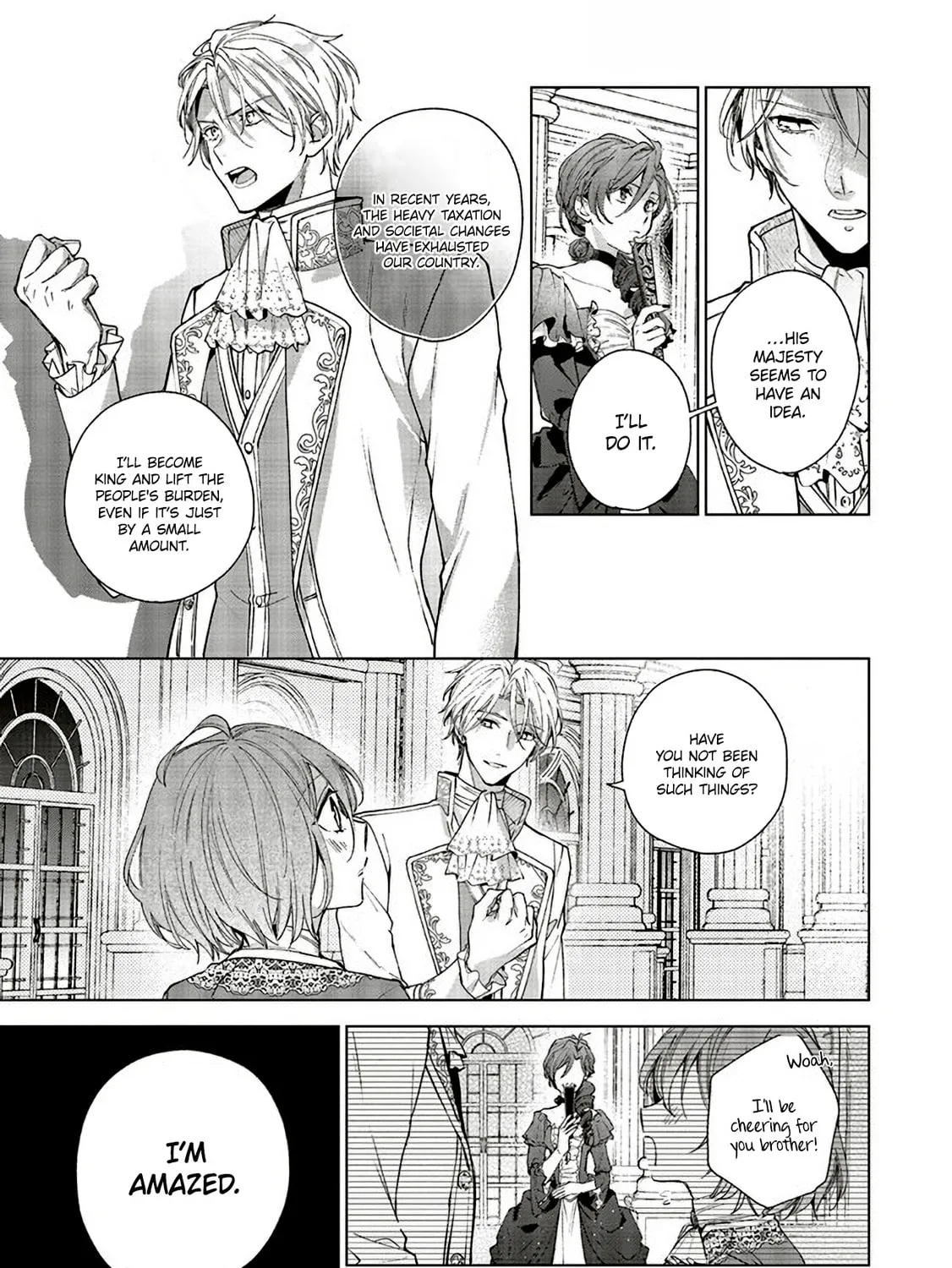 Grandeur Oukoku Saiseiroku Hametsu no Akuyaku Oujodesuga Kyuukoku End wo Onozomidesu Chapter 1.1 page 17 - 