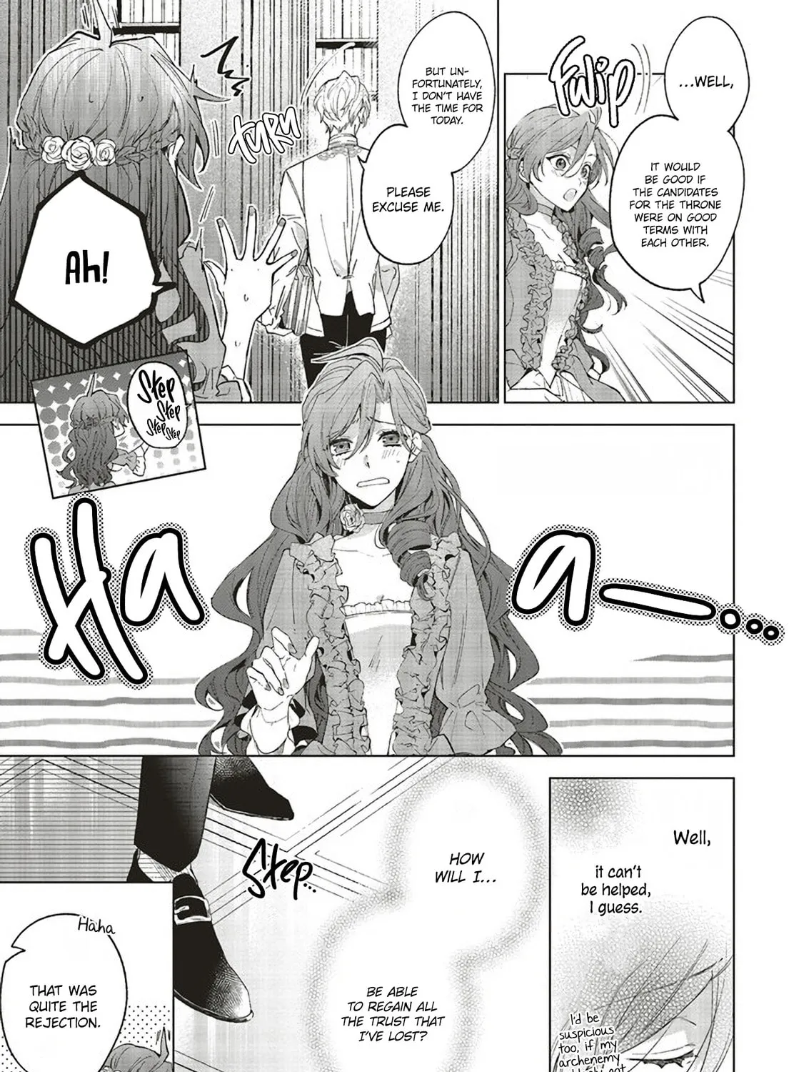 Grandeur Oukoku Saiseiroku Hametsu no Akuyaku Oujodesuga Kyuukoku End wo Onozomidesu Chapter 1.2 page 17 - 
