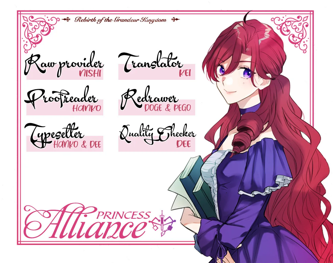Grandeur Oukoku Saiseiroku Hametsu no Akuyaku Oujodesuga Kyuukoku End wo Onozomidesu Chapter 1.3 page 33 - 