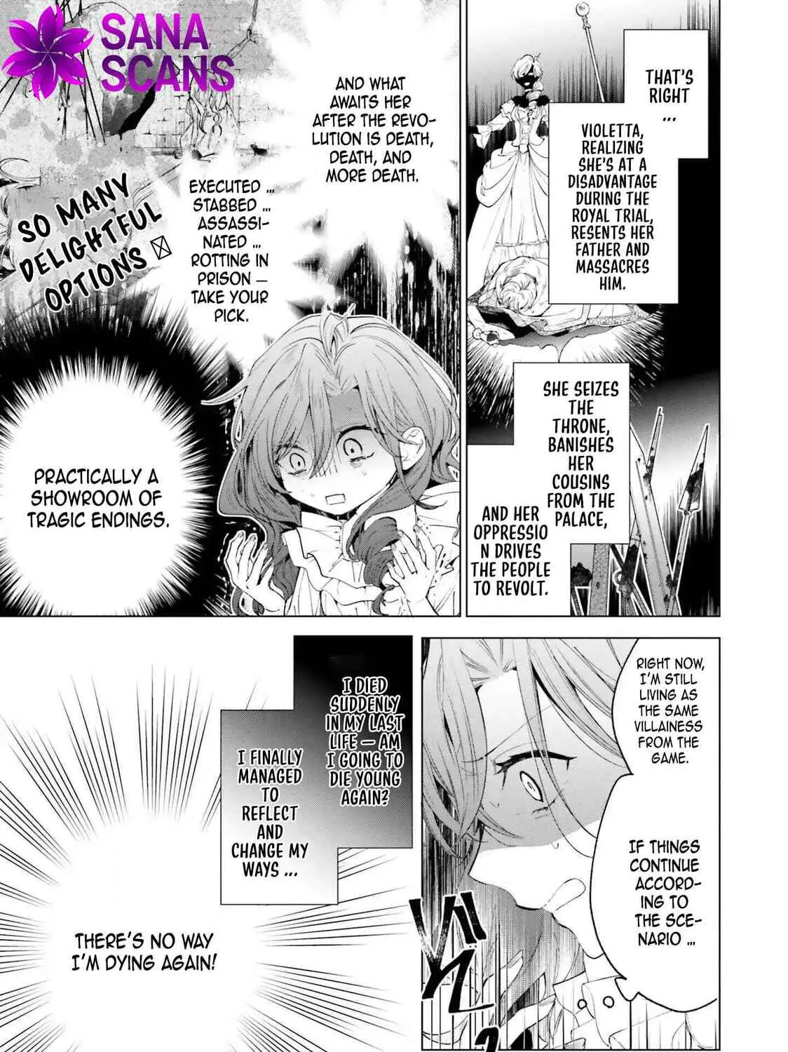 Grandeur Oukoku Saiseiroku Hametsu no Akuyaku Oujodesuga Kyuukoku End wo Onozomidesu Chapter 1 page 37 - 