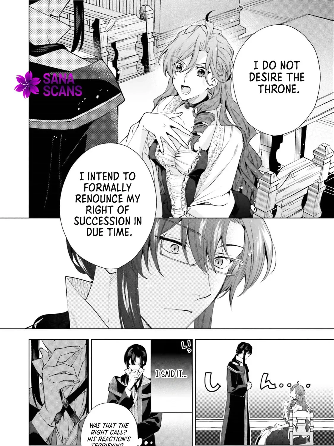 Grandeur Oukoku Saiseiroku Hametsu no Akuyaku Oujodesuga Kyuukoku End wo Onozomidesu Chapter 4 page 15 - 