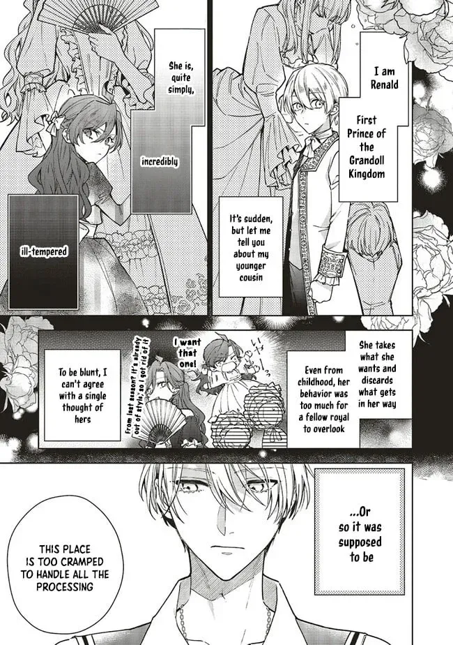 Grandeur Oukoku Saiseiroku Hametsu no Akuyaku Oujodesuga Kyuukoku End wo Onozomidesu Chapter 8 page 1 - 