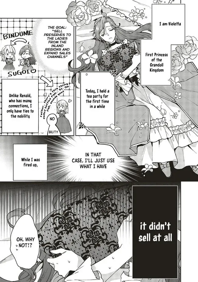 Grandeur Oukoku Saiseiroku Hametsu no Akuyaku Oujodesuga Kyuukoku End wo Onozomidesu Chapter 8 page 9 - 