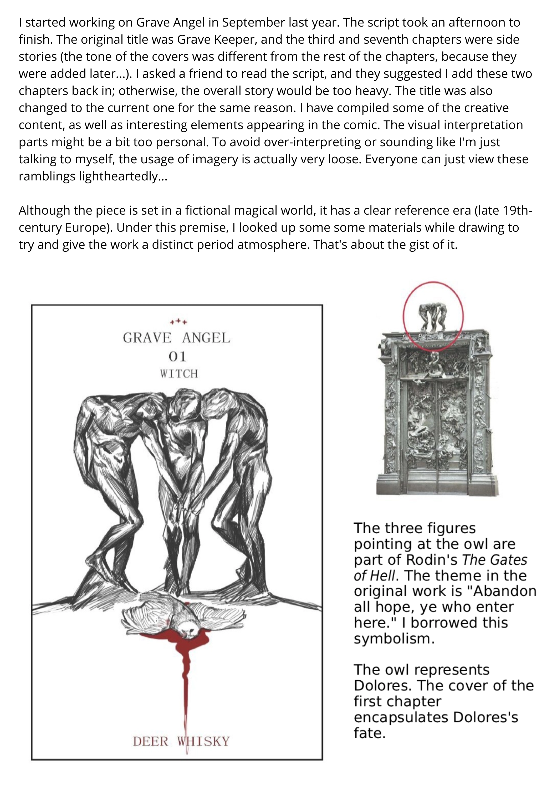 Grave Angel Chapter 9.1 page 1 - 