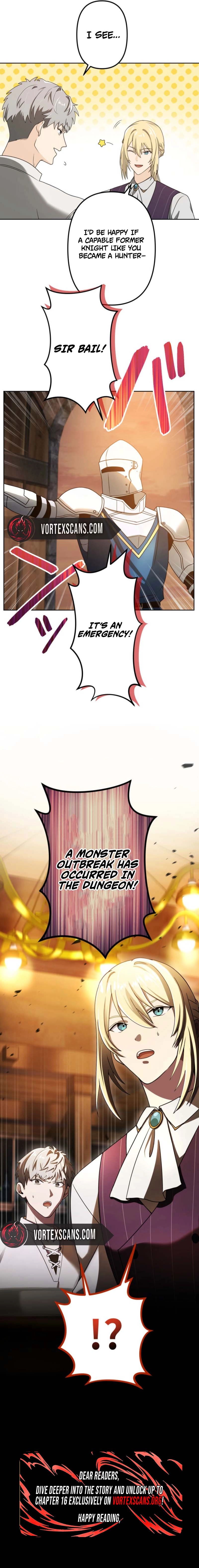 Gray Ash: The Exiled Imperial Knight’s Rise in the Dungeon Kingdom Chapter 3 page 15 - 
