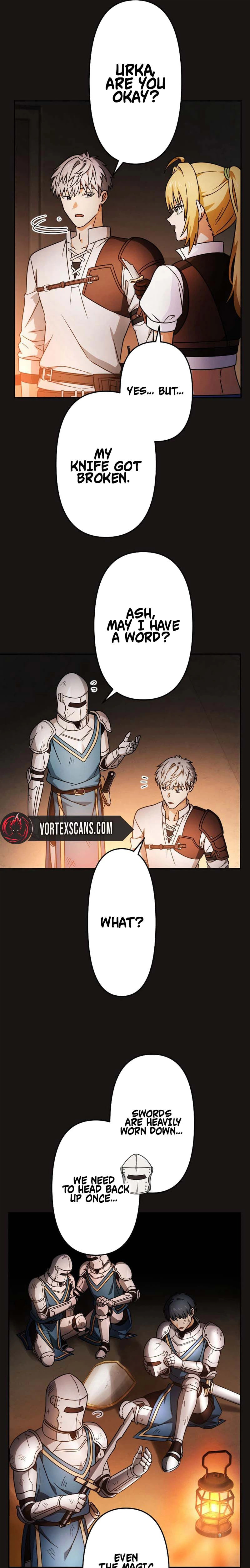 Gray Ash: The Exiled Imperial Knight’s Rise in the Dungeon Kingdom Chapter 36 page 13 - 