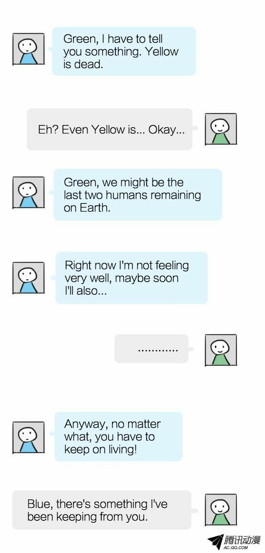 Green & Blue (Colored) Chapter 13 page 21 - 