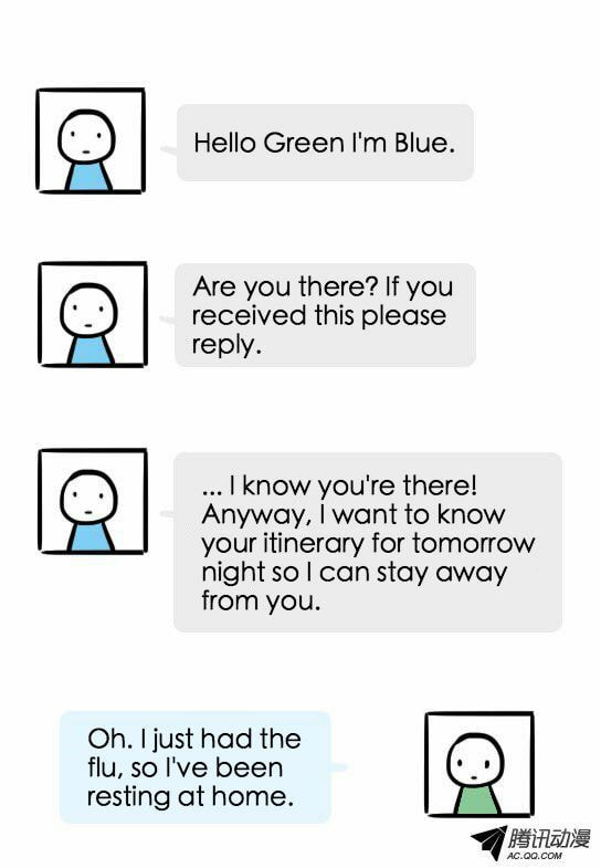 Green & Blue (Colored) Chapter 18 page 13 - 