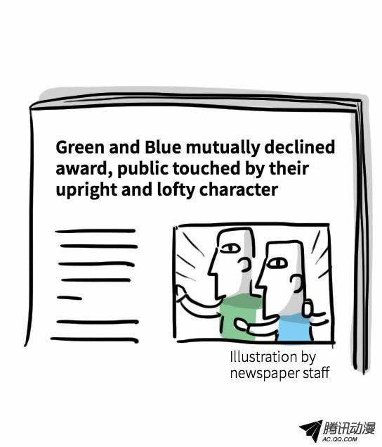 Green & Blue (Colored) Chapter 18 page 31 - 