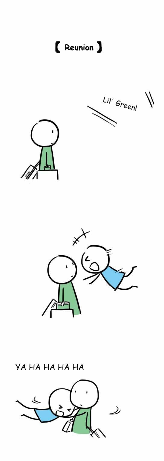 Green & Blue (Colored) Chapter 2 page 7 - 