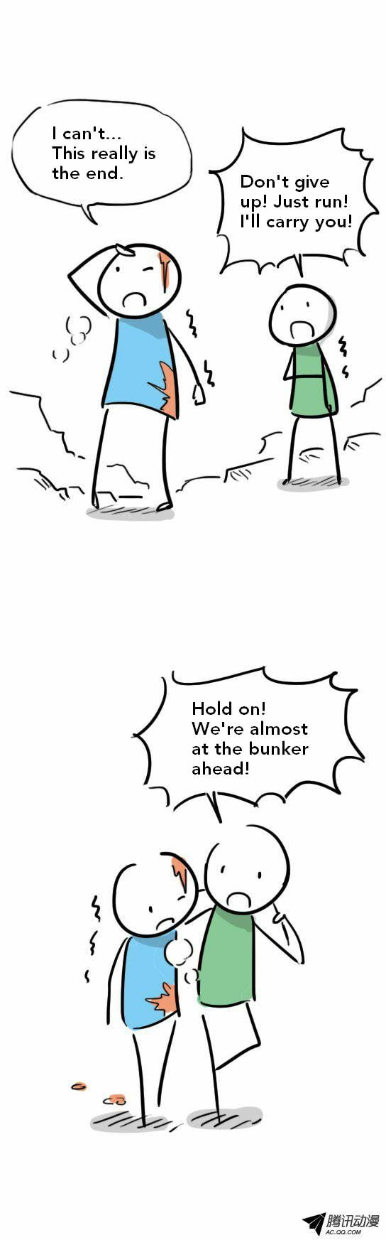 Green & Blue (Colored) Chapter 27 page 2 - 