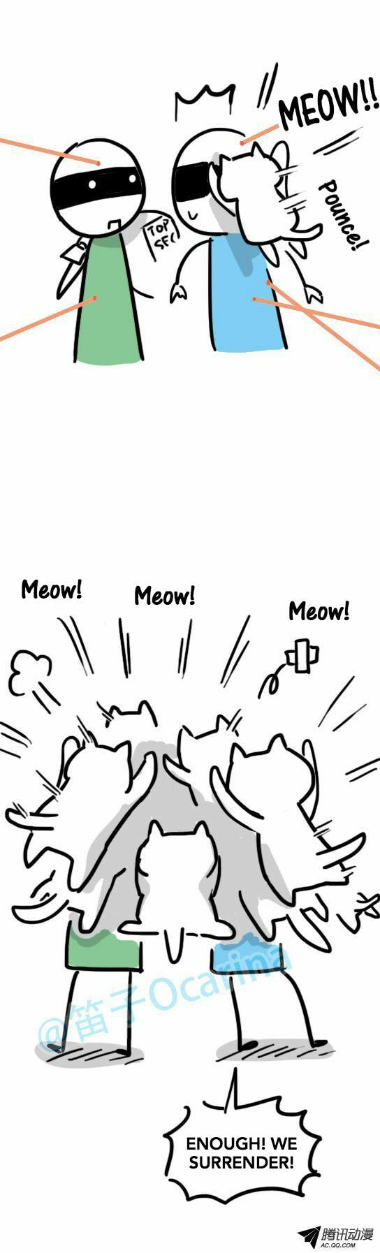 Green & Blue (Colored) Chapter 30 page 3 - 