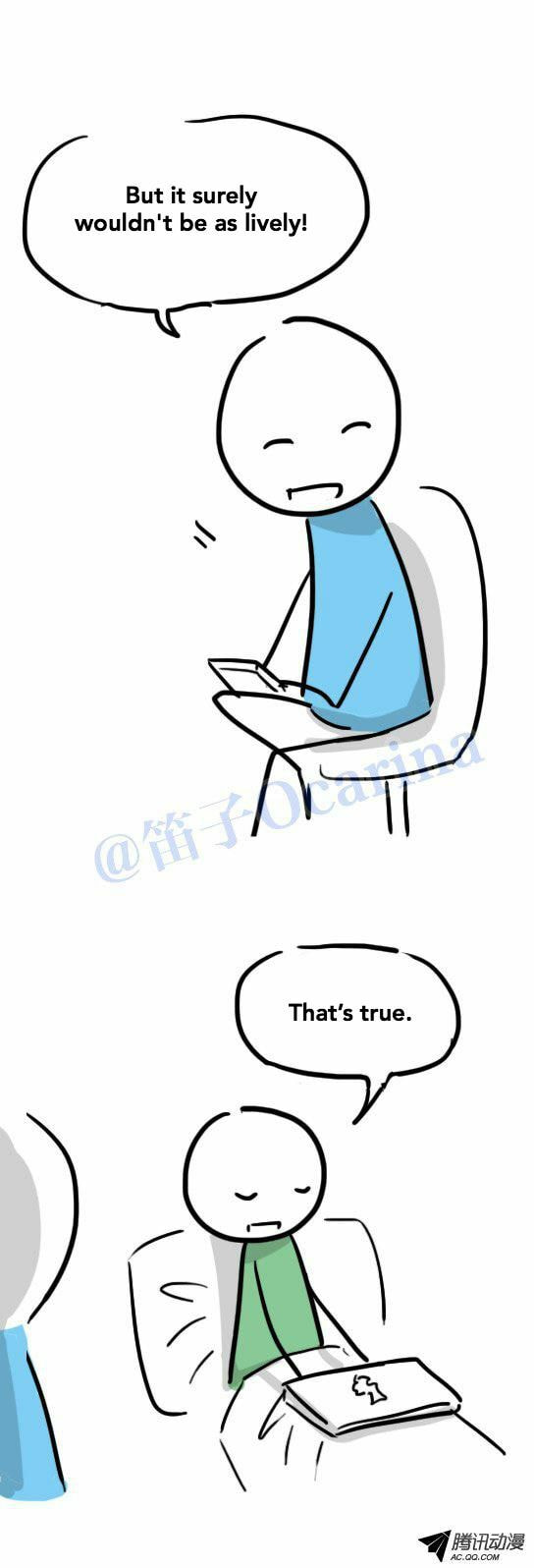Green & Blue (Colored) Chapter 31 page 73 - 