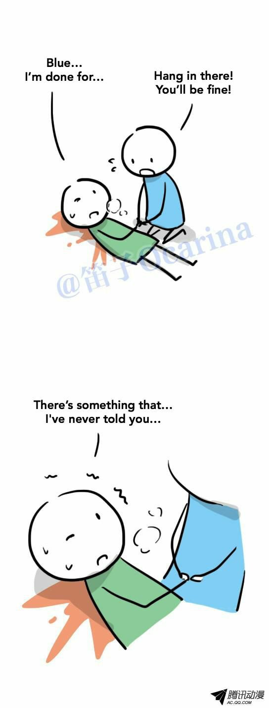 Green & Blue (Colored) Chapter 37 page 1 - 