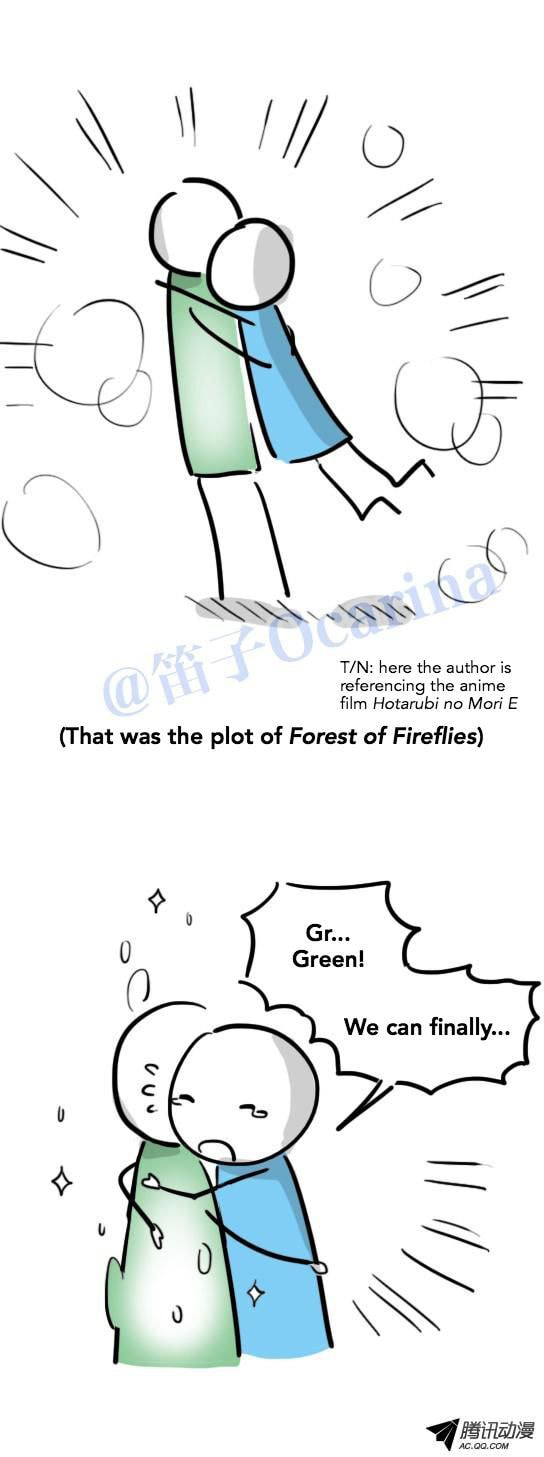 Green & Blue (Colored) Chapter 38 page 5 - 