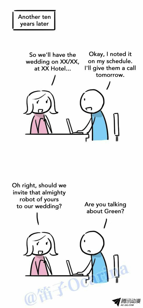 Green & Blue (Colored) Chapter 41 page 23 - 