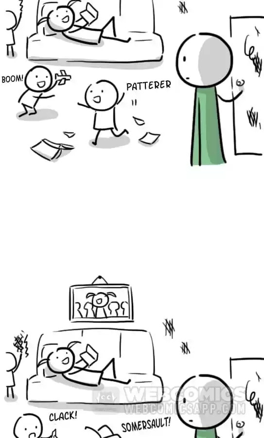 Green & Blue (Colored) Chapter 69 page 12 - 