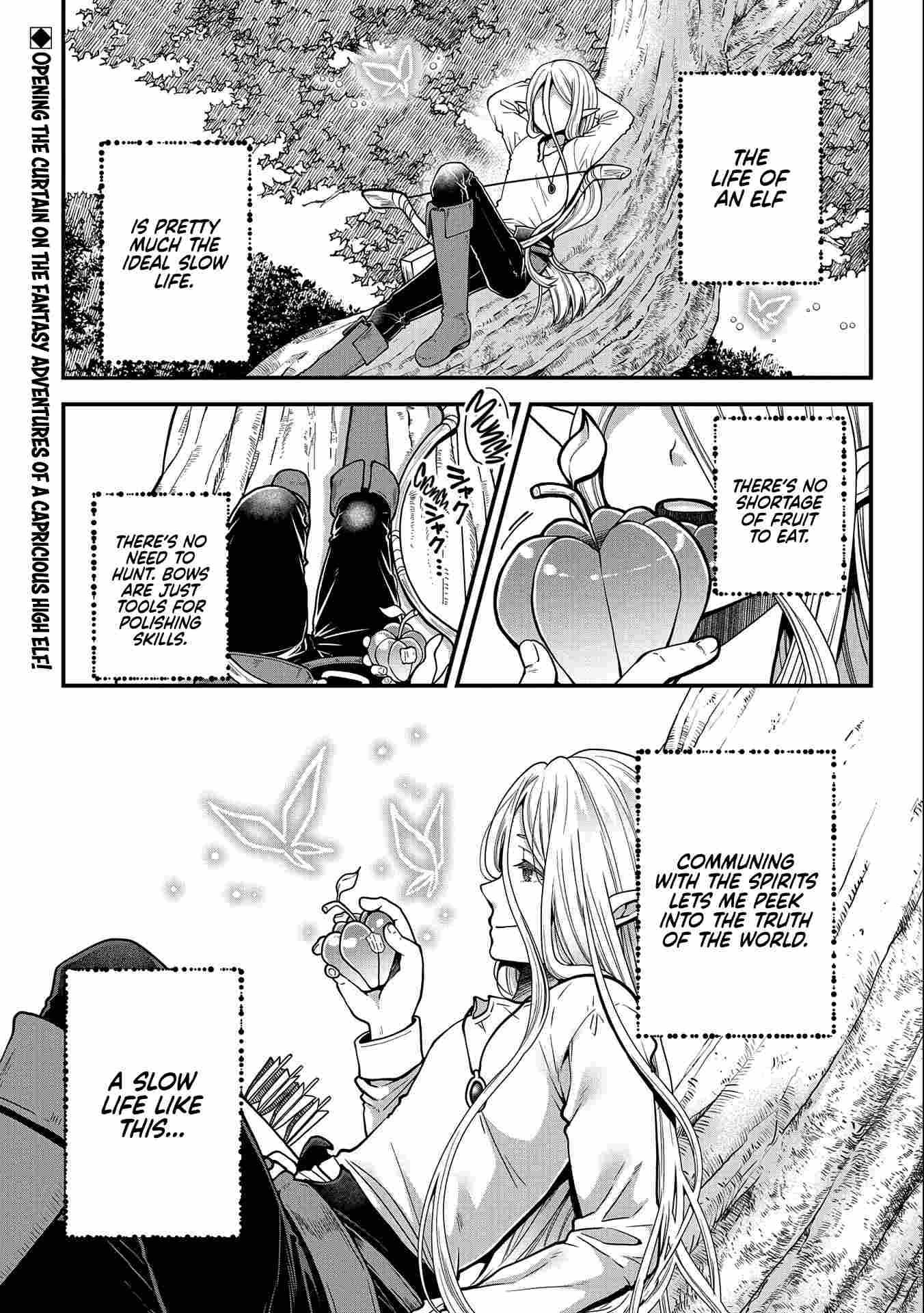 Growing Tired of the Lazy High Elf Life After 120 Years Chapter 1 page 1 - 