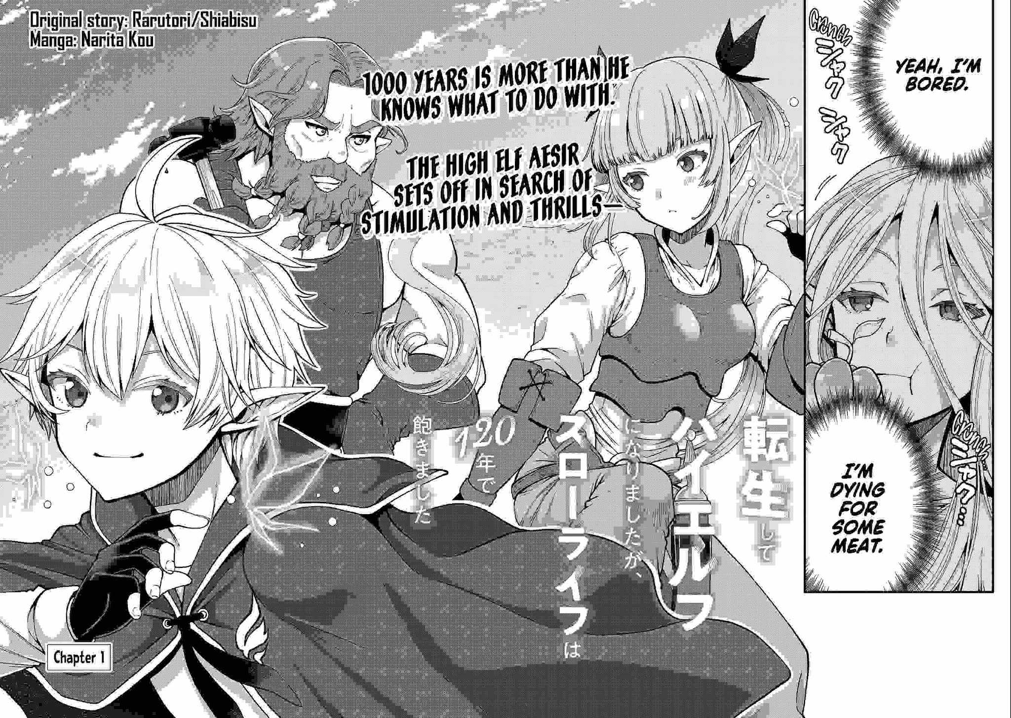 Growing Tired of the Lazy High Elf Life After 120 Years Chapter 1 page 2 - 