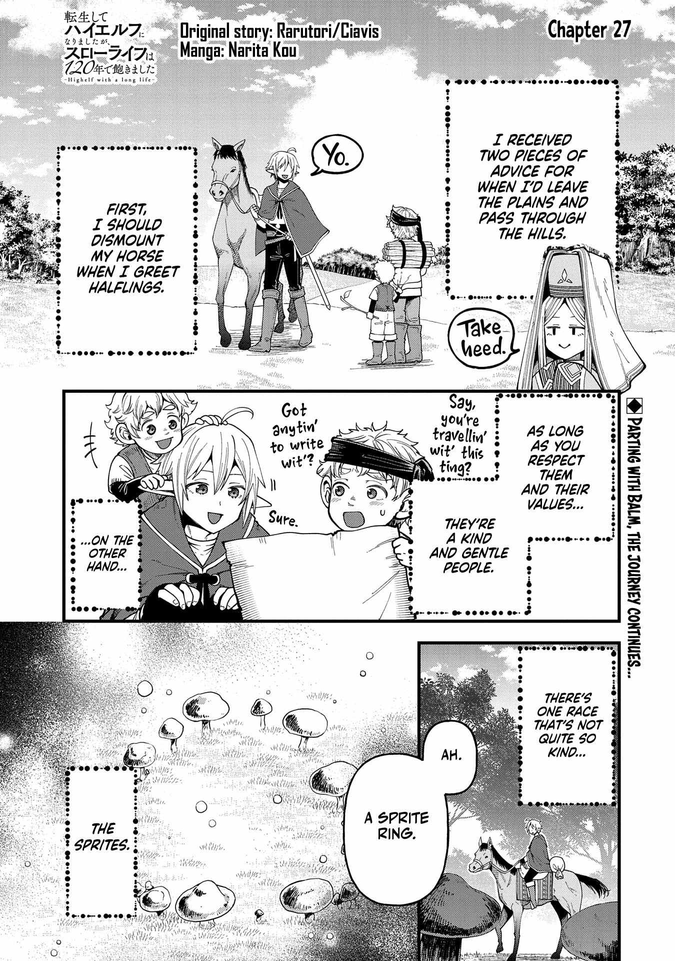Growing Tired of the Lazy High Elf Life After 120 Years Chapter 27 page 3 - 