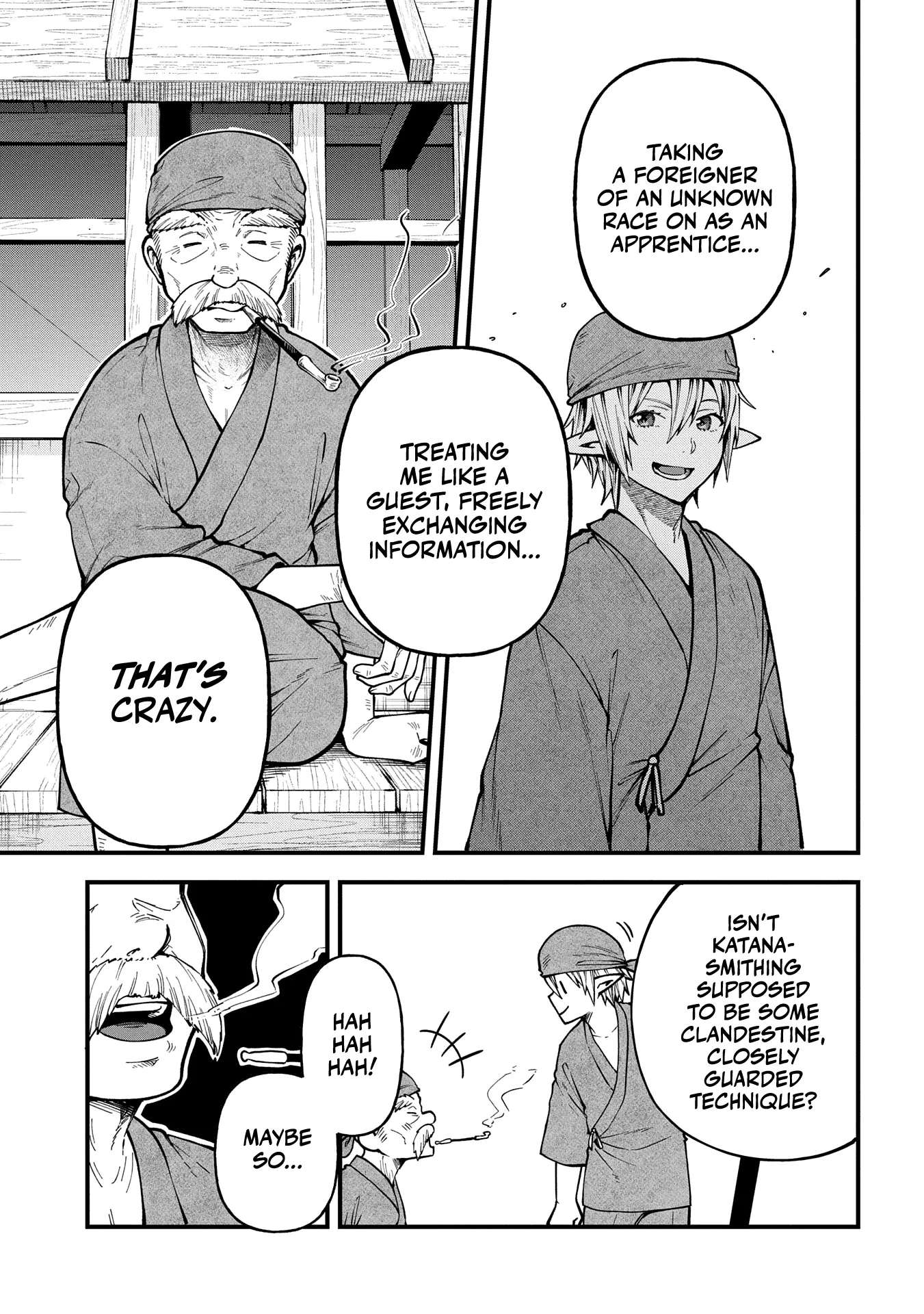 Growing Tired of the Lazy High Elf Life After 120 Years Chapter 32 page 34 - 