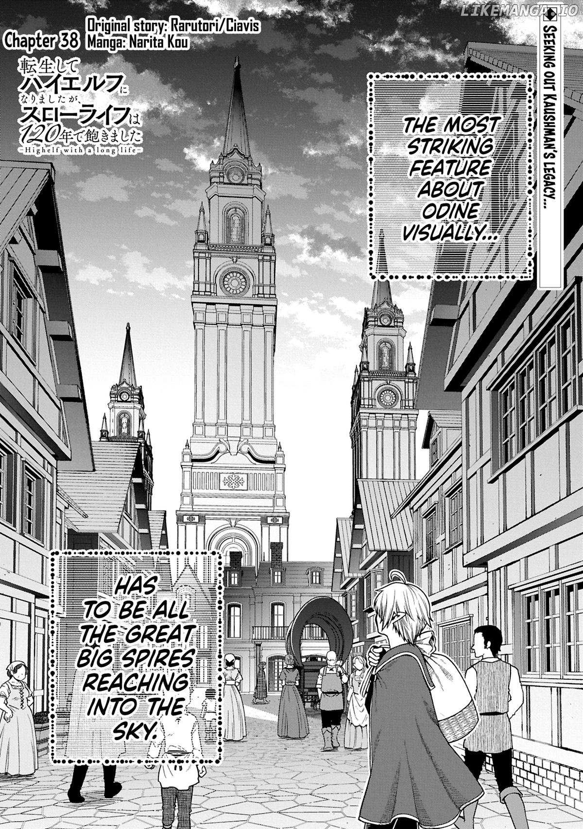 Growing Tired of the Lazy High Elf Life After 120 Years Chapter 38 page 3 - 
