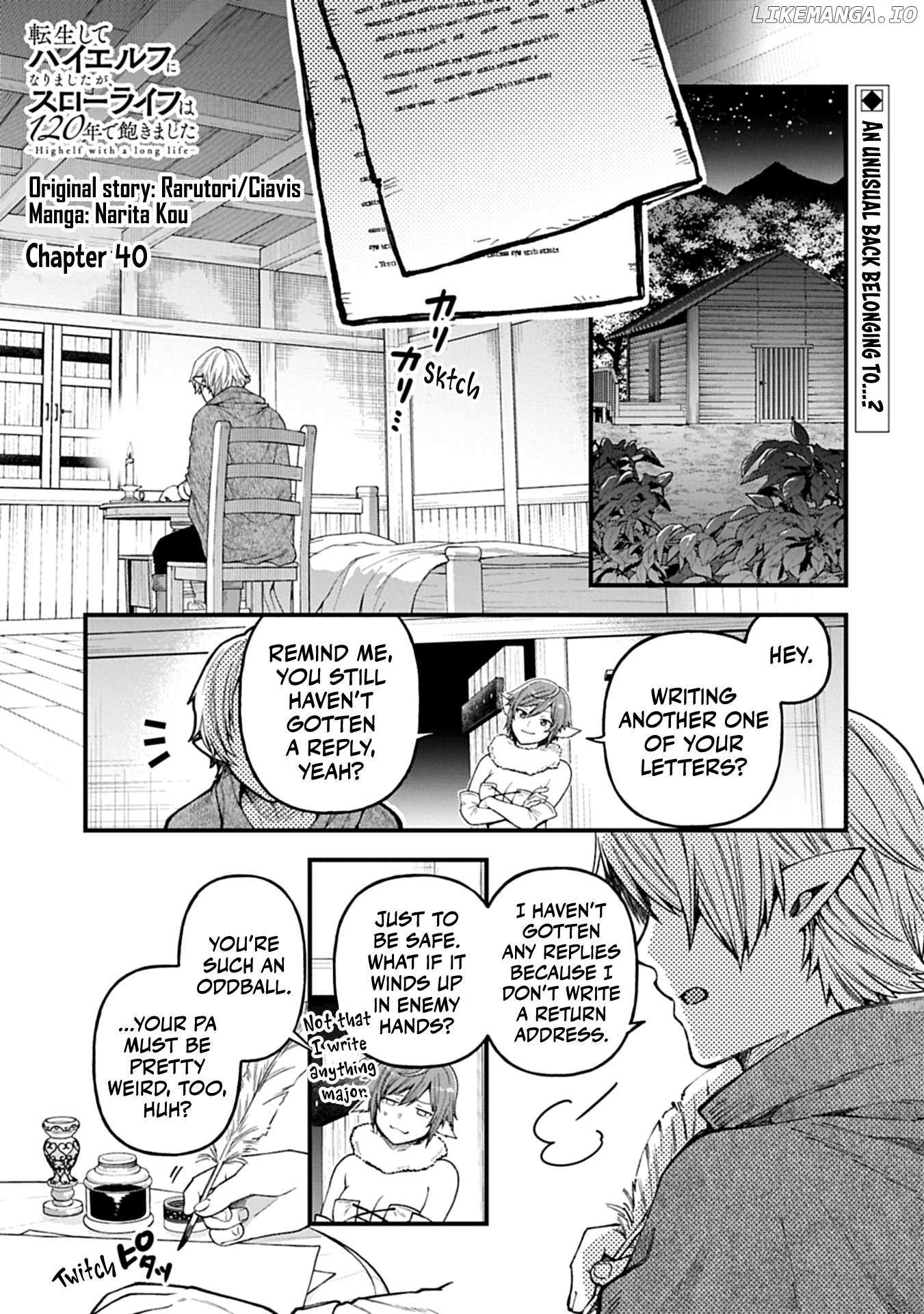 Growing Tired of the Lazy High Elf Life After 120 Years Chapter 40 page 2 - 