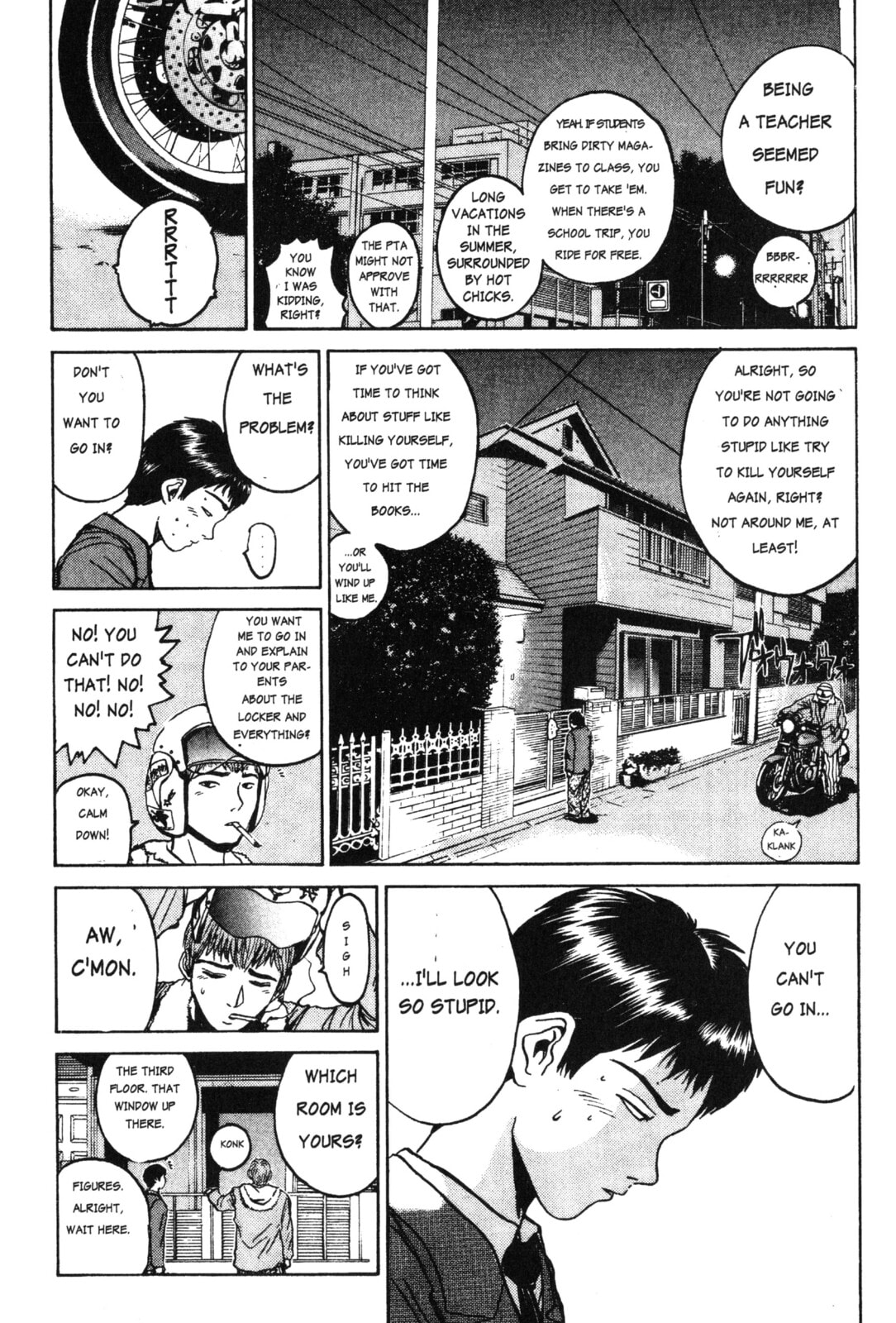 GTO: Great Teacher Onizuka Chapter 14 page 7 - 