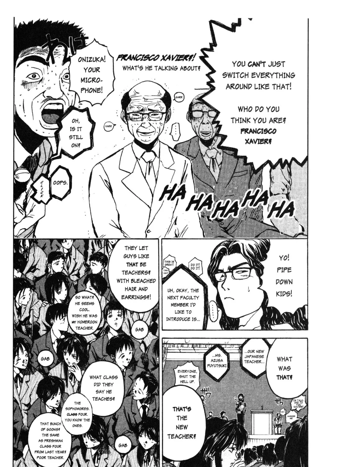 GTO: Great Teacher Onizuka Chapter 15 page 13 - 