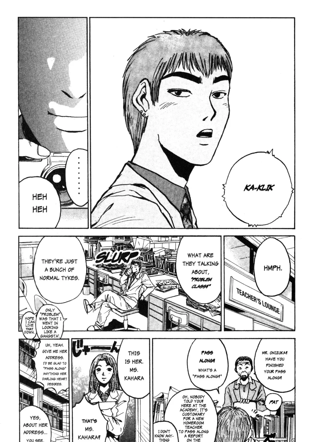 GTO: Great Teacher Onizuka Chapter 15 page 33 - 
