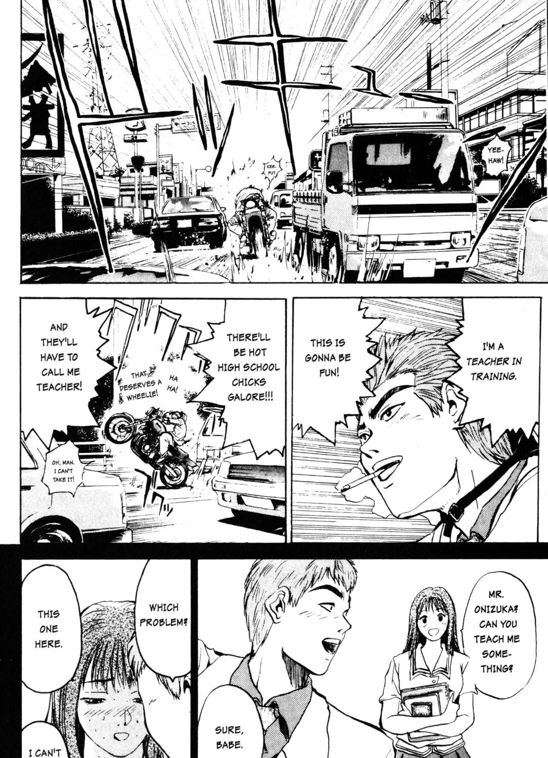 GTO: Great Teacher Onizuka Chapter 2 page 11 - 
