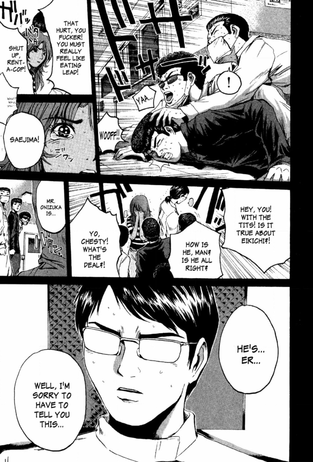 GTO: Great Teacher Onizuka Chapter 206 page 9 - 