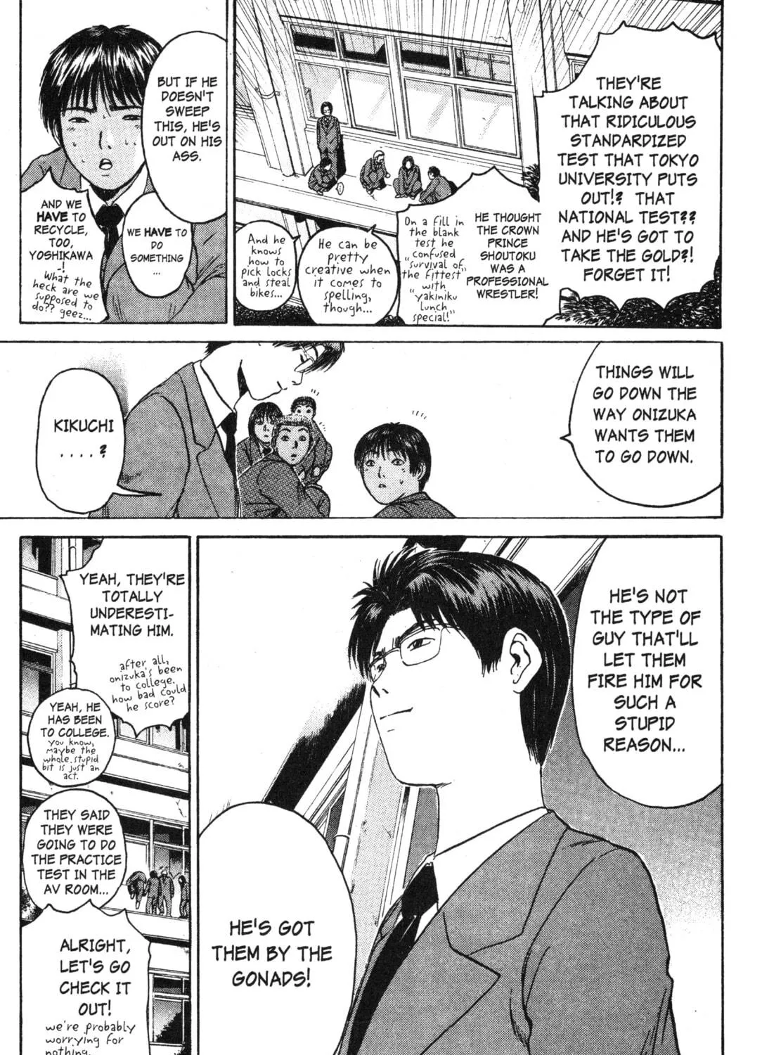 GTO: Great Teacher Onizuka Chapter 43 page 35 - 