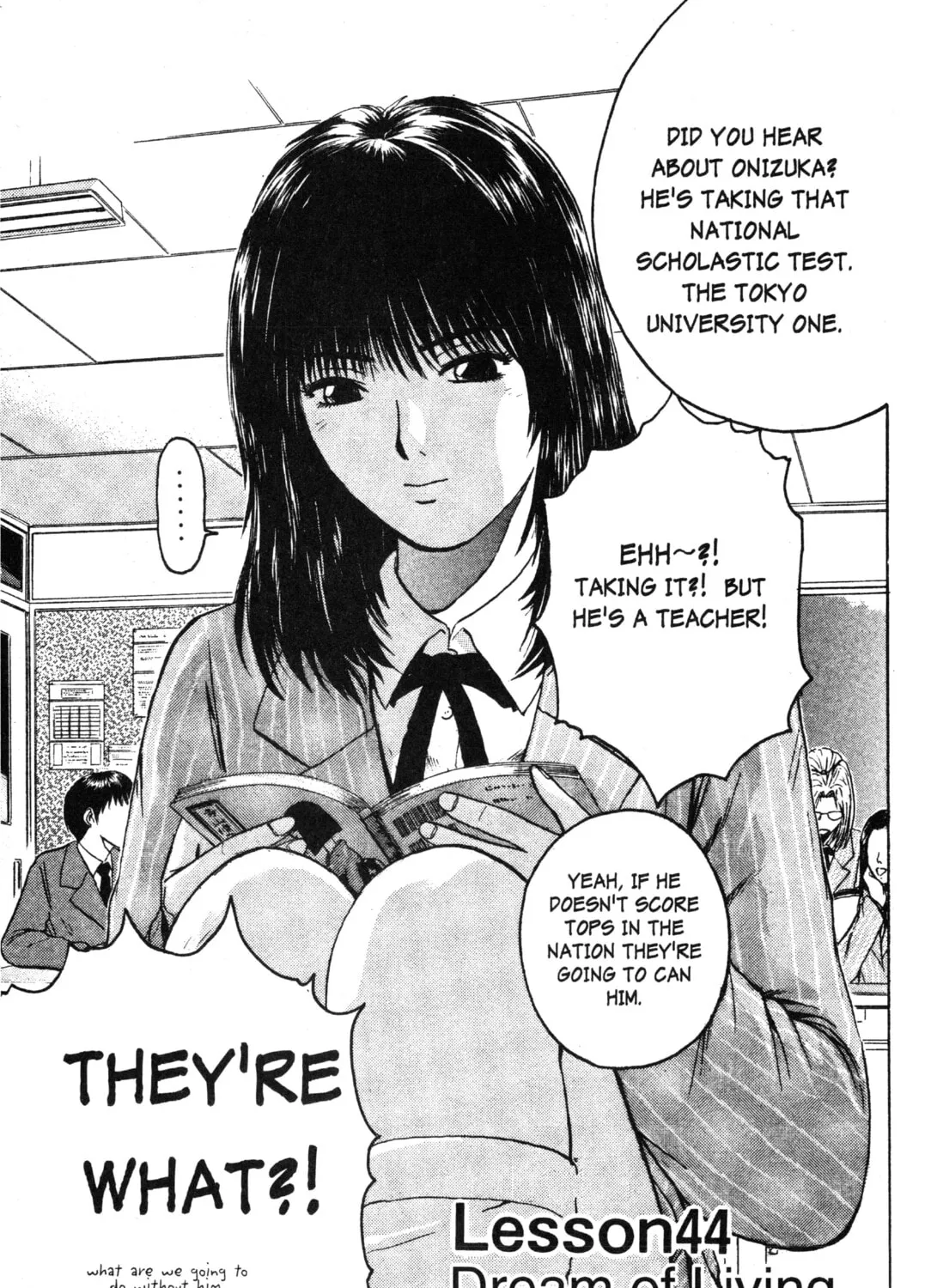 GTO: Great Teacher Onizuka Chapter 44 page 1 - 
