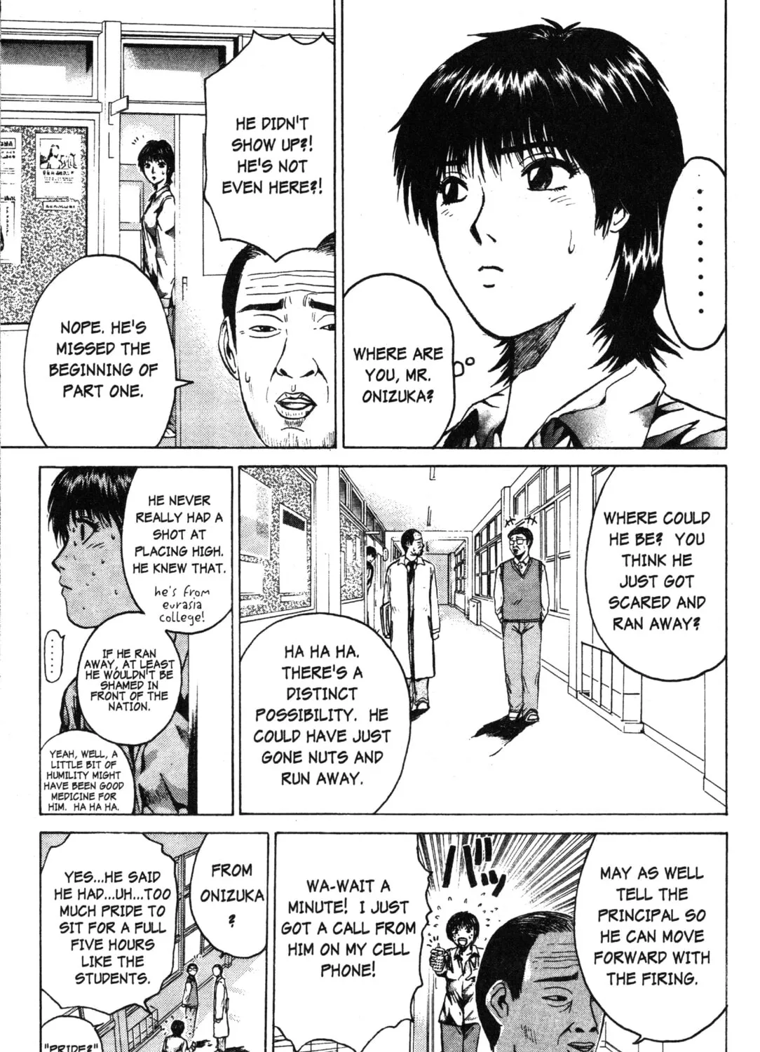 GTO: Great Teacher Onizuka Chapter 48 page 15 - 