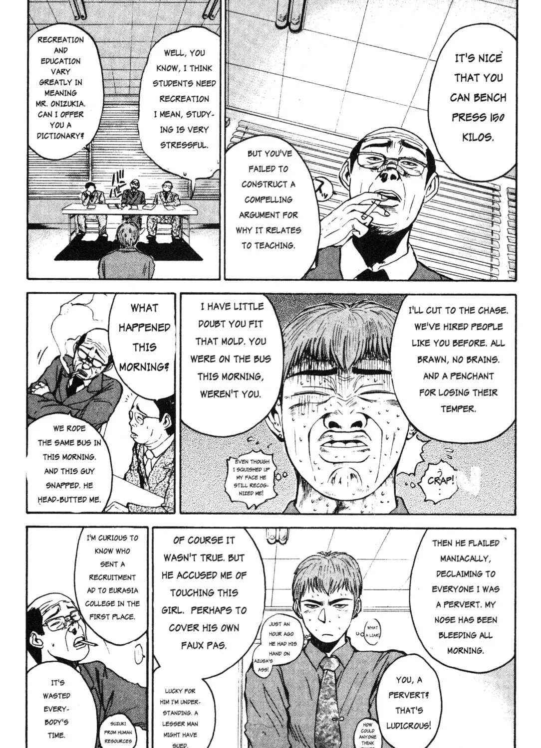 GTO: Great Teacher Onizuka Chapter 9 page 9 - 