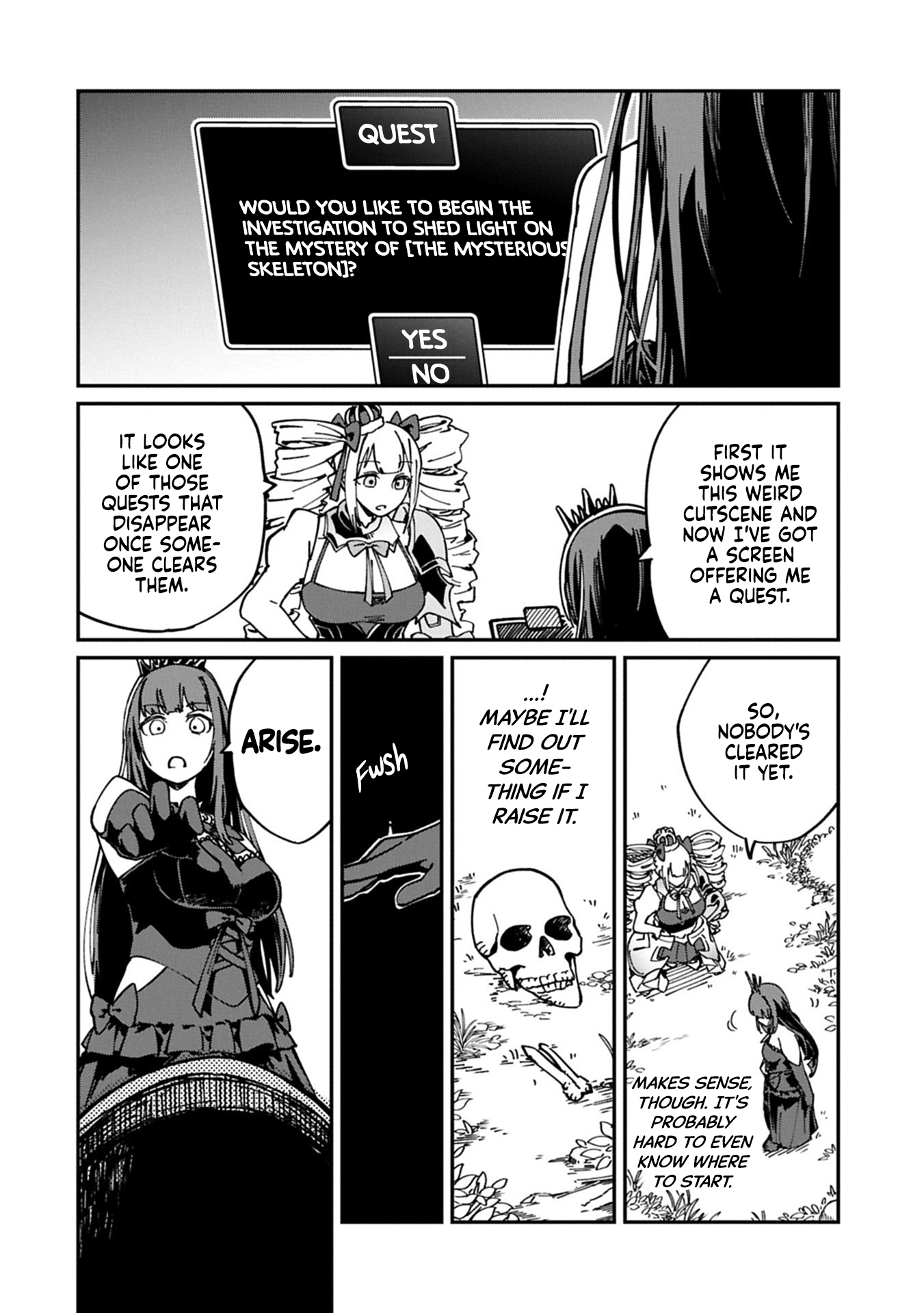 Guide-yaku no Tenshi wo Naguritaoshitara, Shiryou Jutsushi ni Narimashita ~Gekikawa Goth Loli Majin-sama, Saikou!~ Chapter 3 page 22 - 