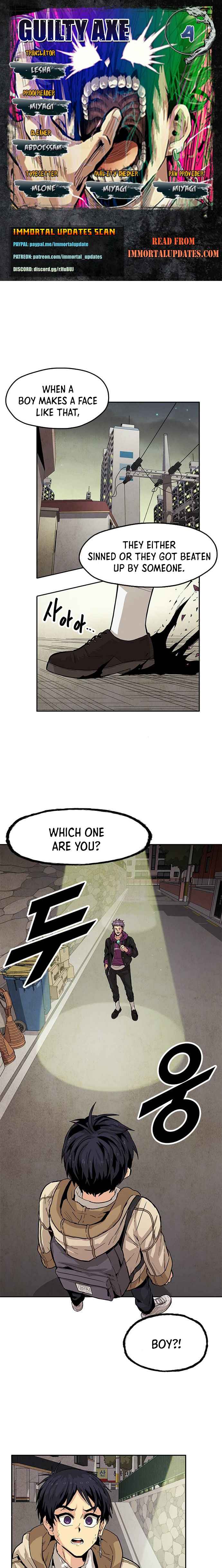 Guilty Axe Chapter 4 page 1 - 