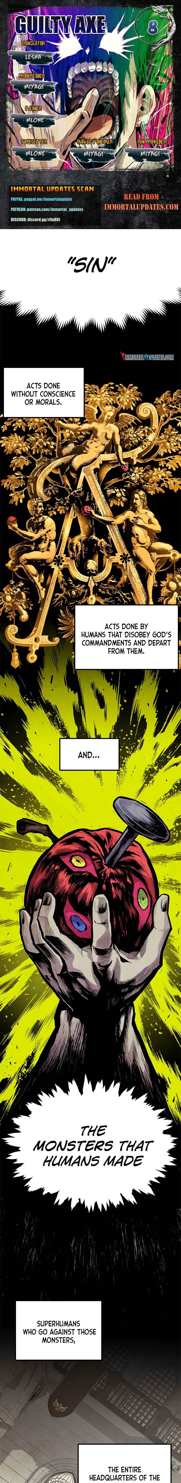 Guilty Axe Chapter 8 page 1 - 