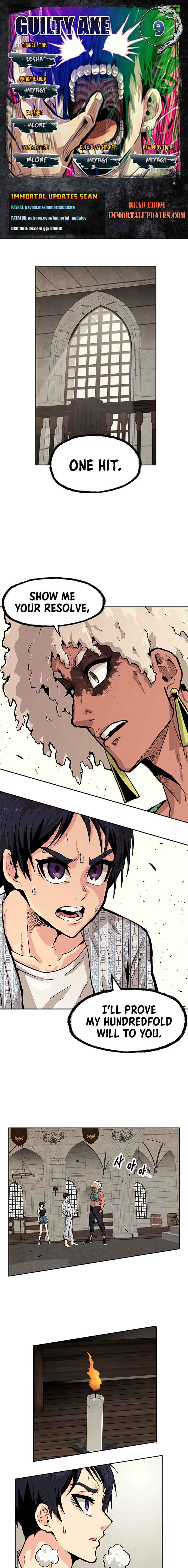 Guilty Axe Chapter 9 page 1 - 