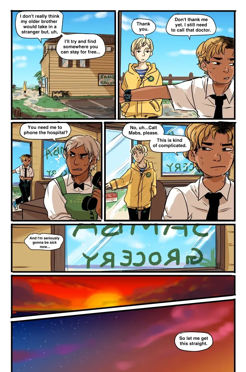 Gunjou no Stranger Chapter 1.01 page 1 - 